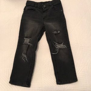 Boys Custom distressed denim